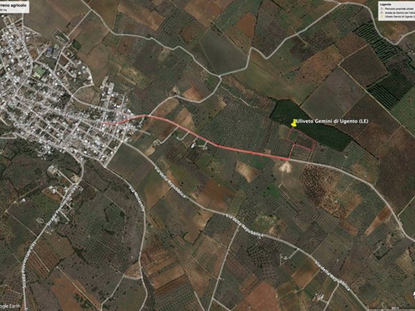 terreno agricolo in vendita ad Ugento in zona Gemini