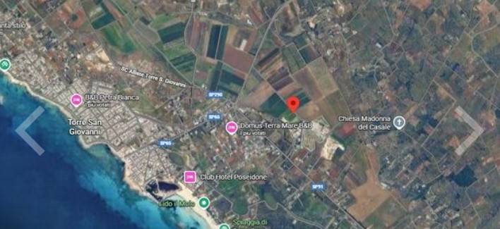 terreno agricolo in vendita ad Ugento in zona Torre San Giovanni