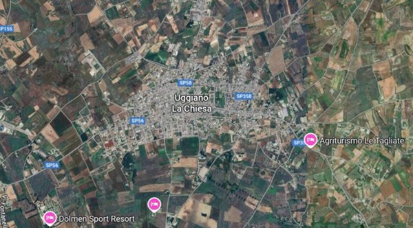 casa indipendente in vendita ad Uggiano la Chiesa in zona Casamassella