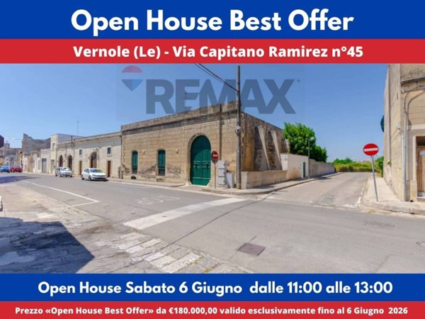 casa indipendente in vendita a Vernole