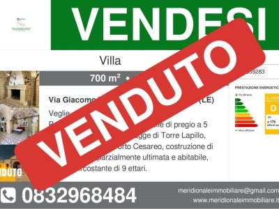 casa indipendente in vendita a Porto Cesareo in zona Torre Lapillo