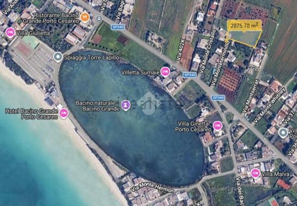 terreno edificabile in vendita a Porto Cesareo in zona Torre Lapillo