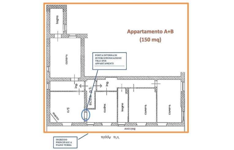 appartamento in vendita a Baragiano