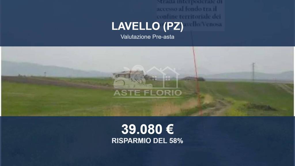 terreno agricolo in vendita a Lavello