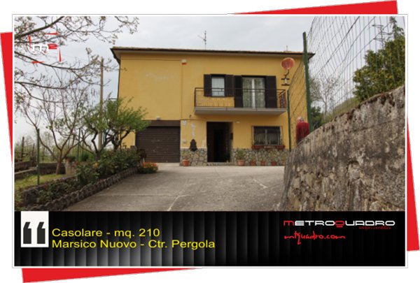 casa indipendente in vendita a Marsico Nuovo in zona Pergola