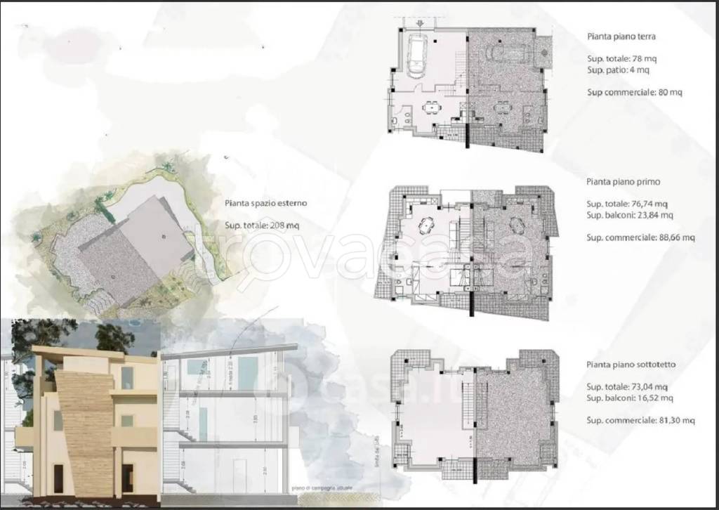 casa indipendente in vendita a Marsicovetere in zona Villa d'Agri