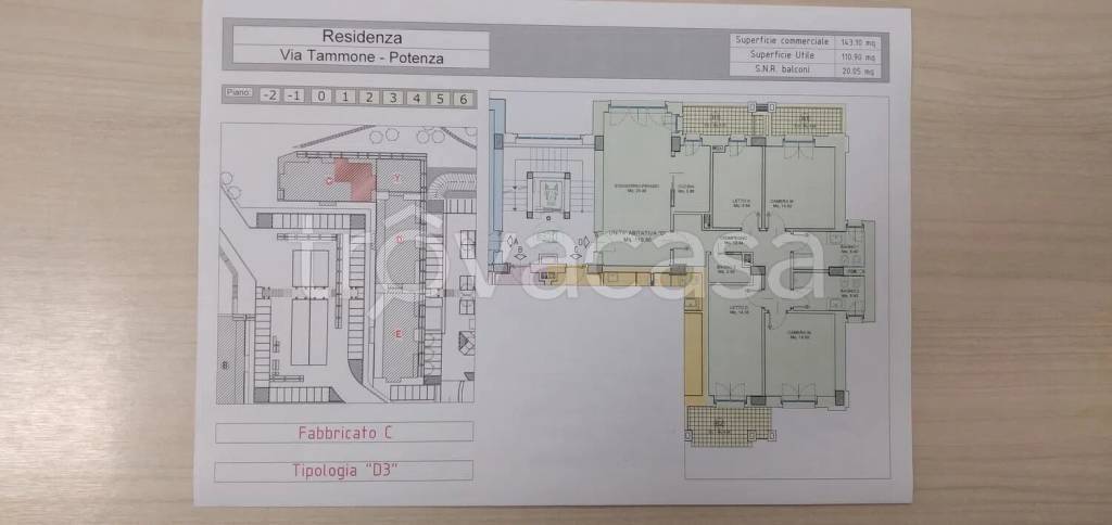 appartamento in vendita a Potenza