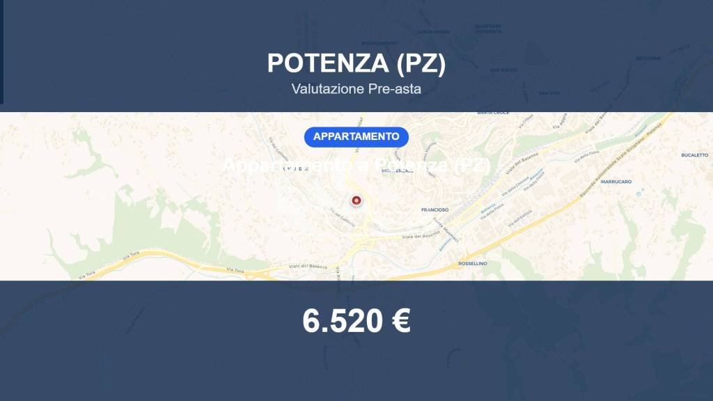 appartamento in vendita a Potenza