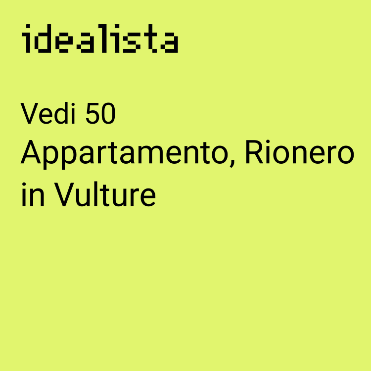 appartamento in vendita a Rionero in Vulture