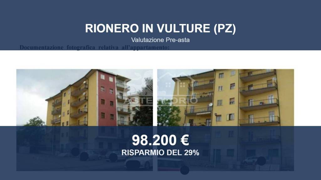 appartamento in vendita a Rionero in Vulture