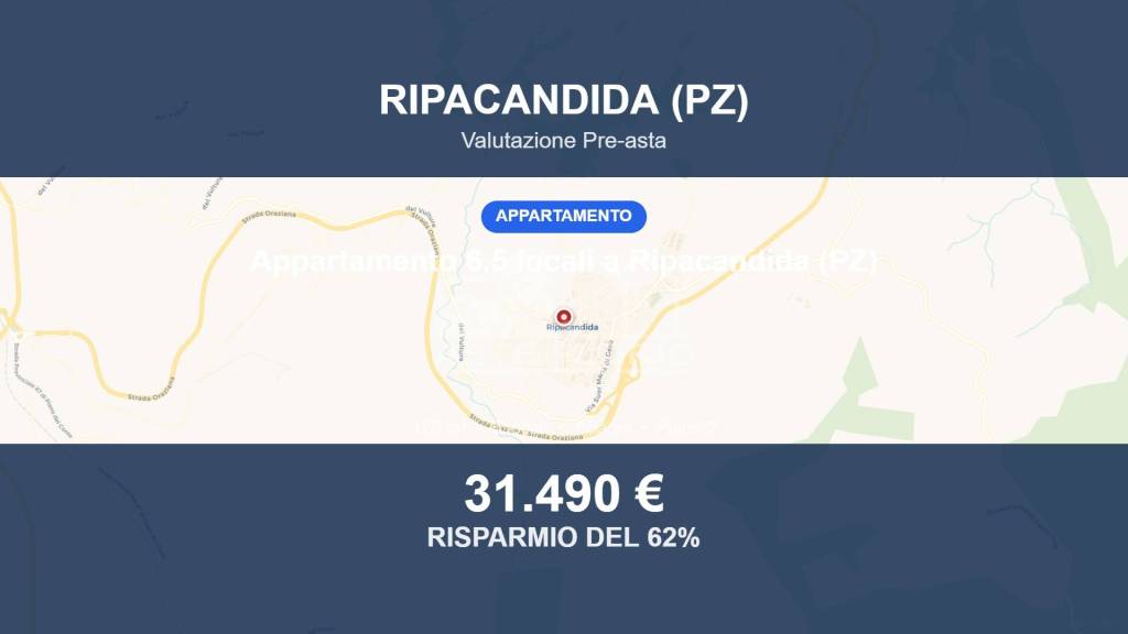 appartamento in vendita a Ripacandida