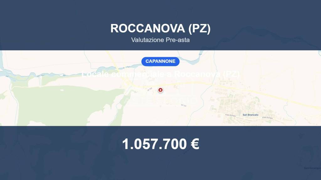 capannone in vendita a Roccanova