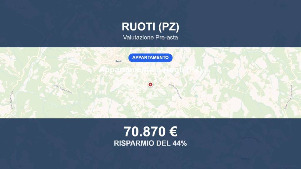 appartamento in vendita a Ruoti