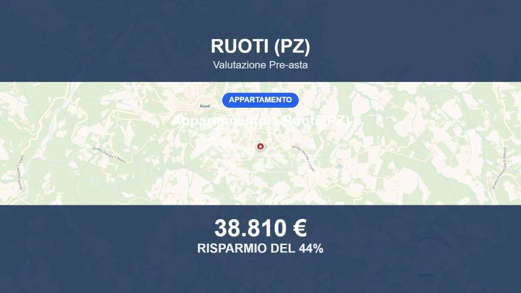 appartamento in vendita a Ruoti