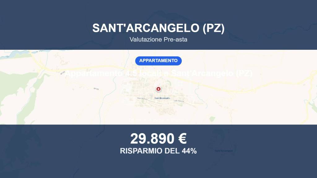 appartamento in vendita a Sant'Arcangelo in zona San Brancato