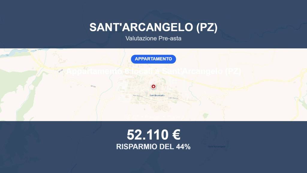 appartamento in vendita a Sant'Arcangelo in zona San Brancato