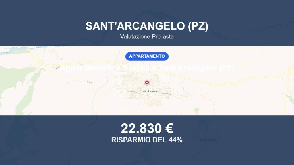 appartamento in vendita a Sant'Arcangelo in zona San Brancato