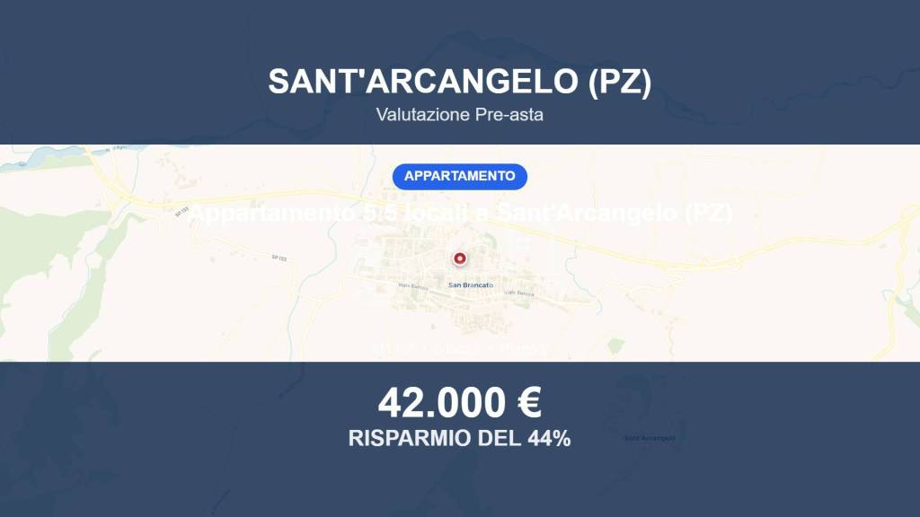appartamento in vendita a Sant'Arcangelo in zona San Brancato