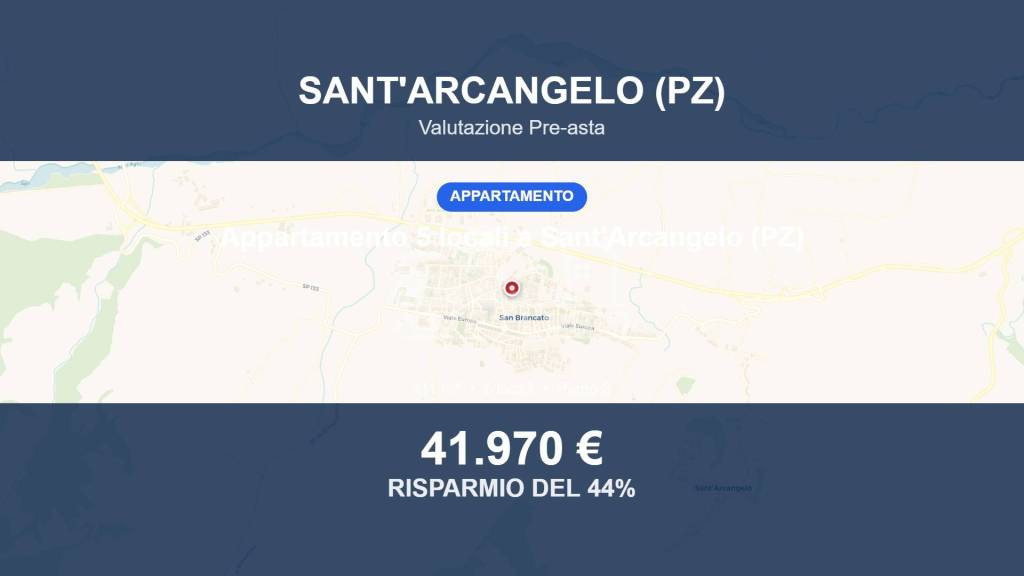 appartamento in vendita a Sant'Arcangelo