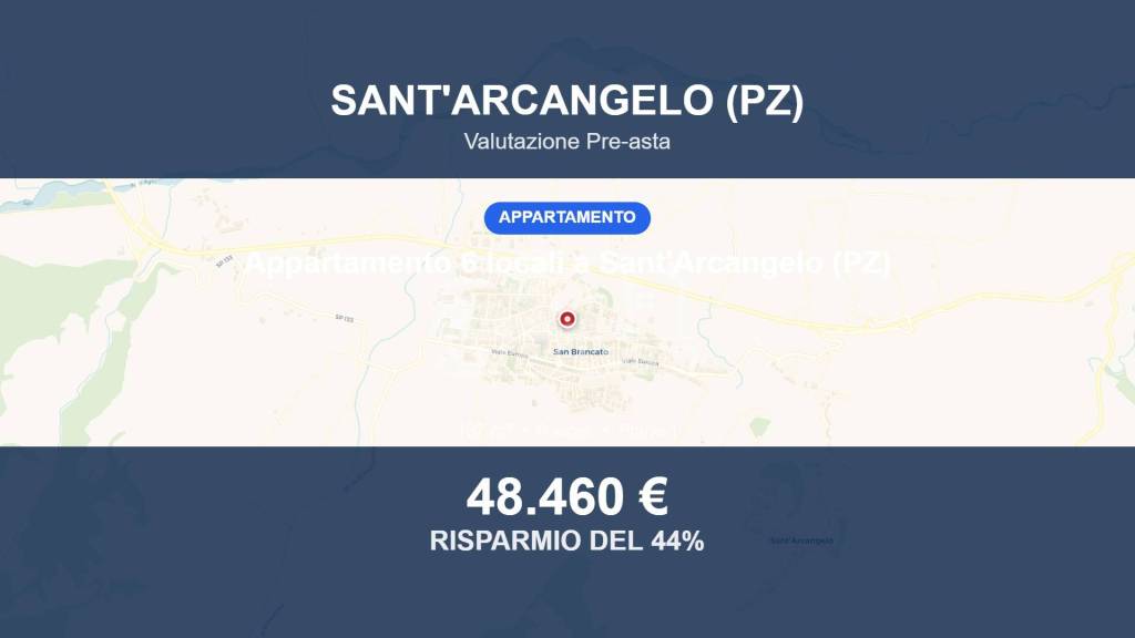 appartamento in vendita a Sant'Arcangelo