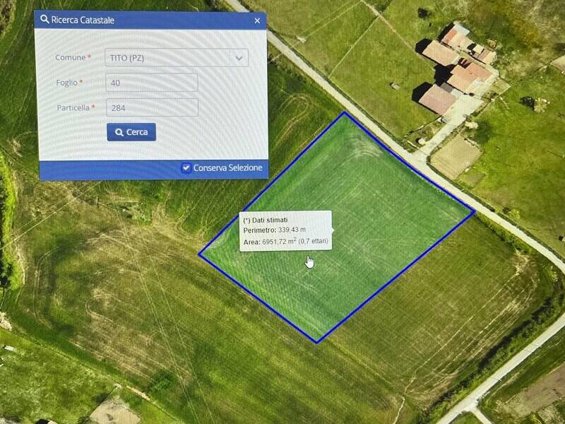 terreno edificabile in vendita a Tito