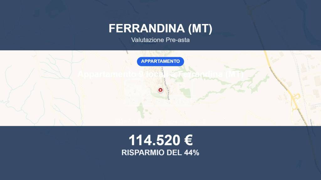 appartamento in vendita a Ferrandina