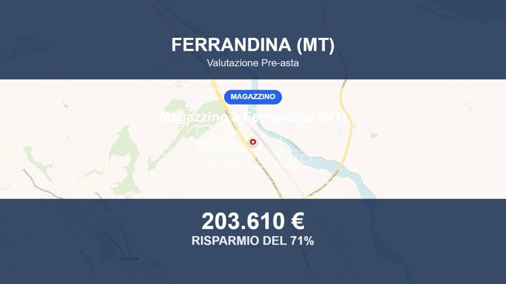 locale commerciale in vendita a Ferrandina