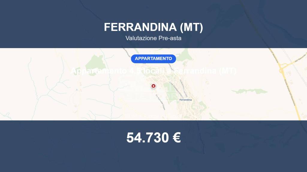 appartamento in vendita a Ferrandina