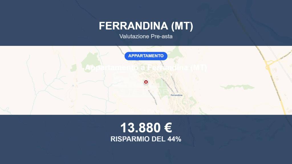 appartamento in vendita a Ferrandina