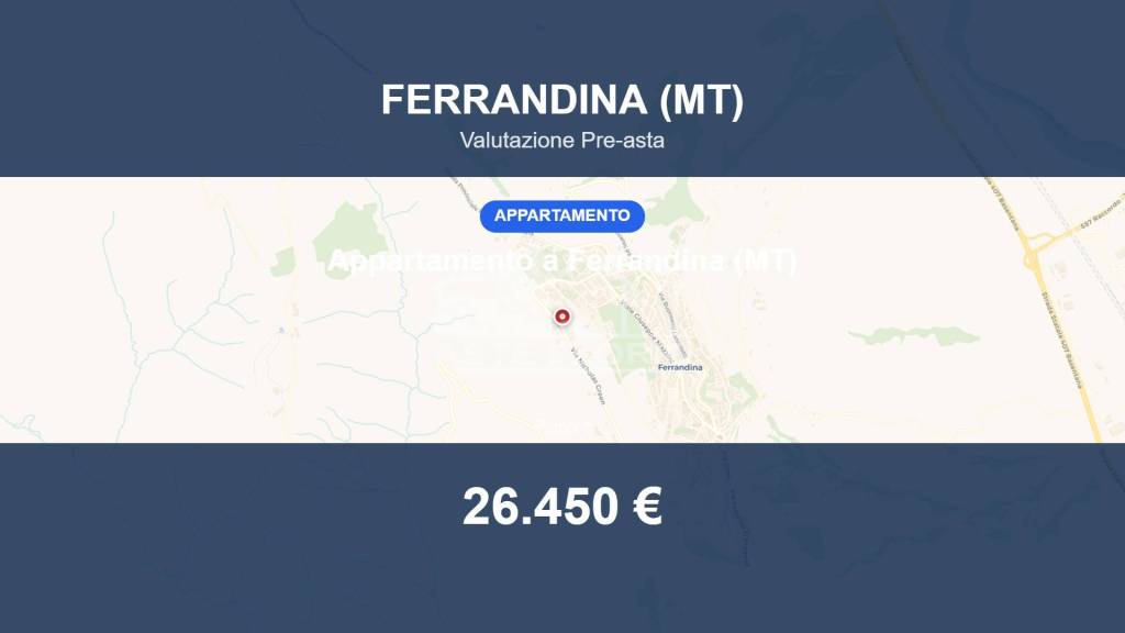 appartamento in vendita a Ferrandina