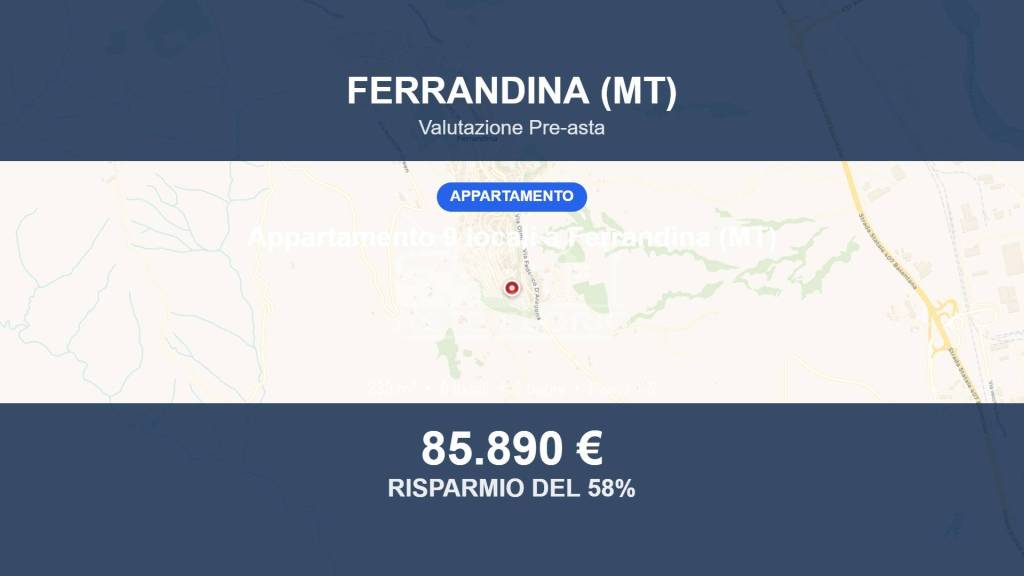 appartamento in vendita a Ferrandina