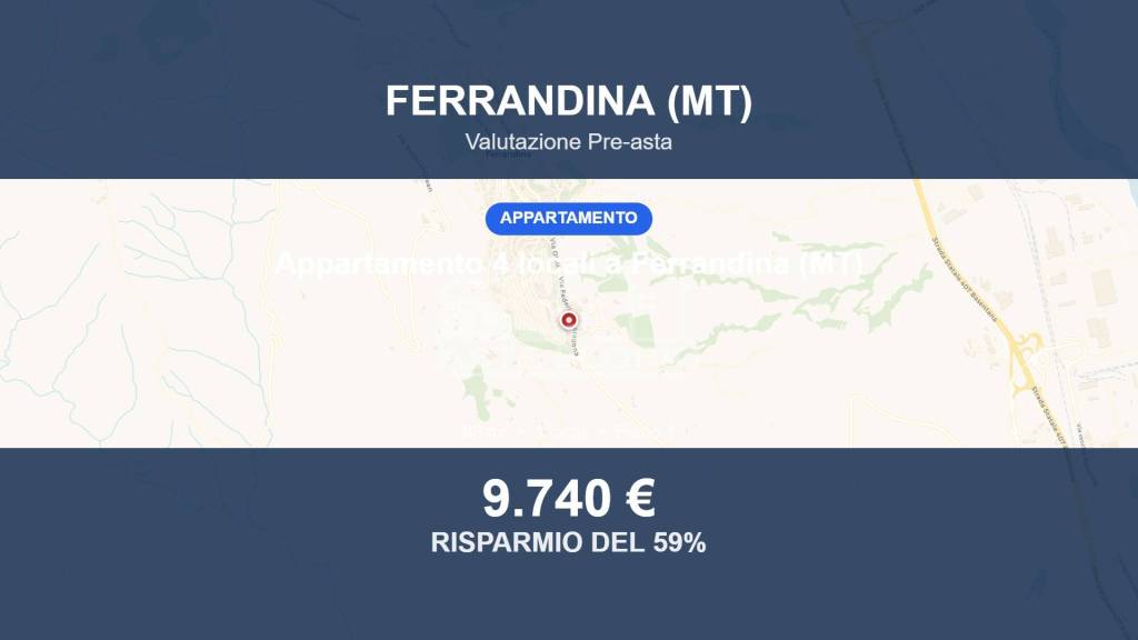 appartamento in vendita a Ferrandina
