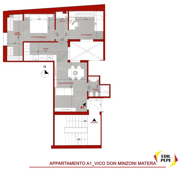 appartamento in vendita a Matera
