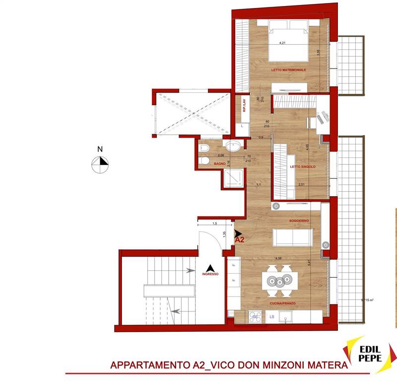 appartamento in vendita a Matera