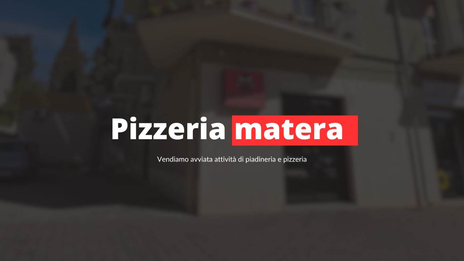negozio in vendita a Matera