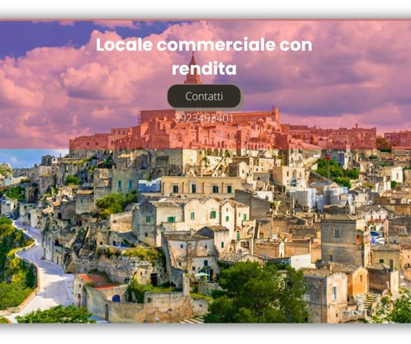 locale commerciale in vendita a Matera