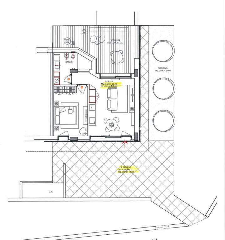 appartamento in vendita a Matera