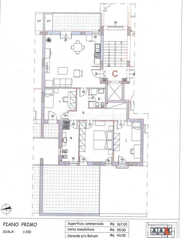 appartamento in vendita a Matera