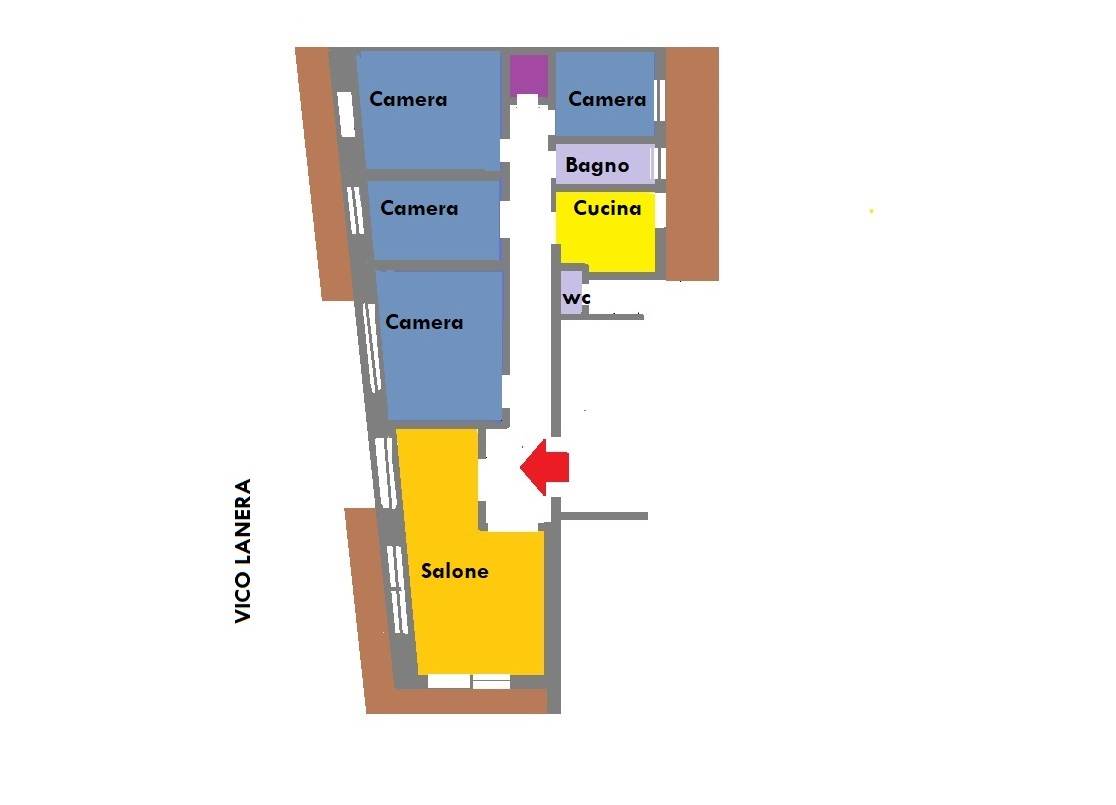 appartamento in vendita a Matera in zona Rione Lanera