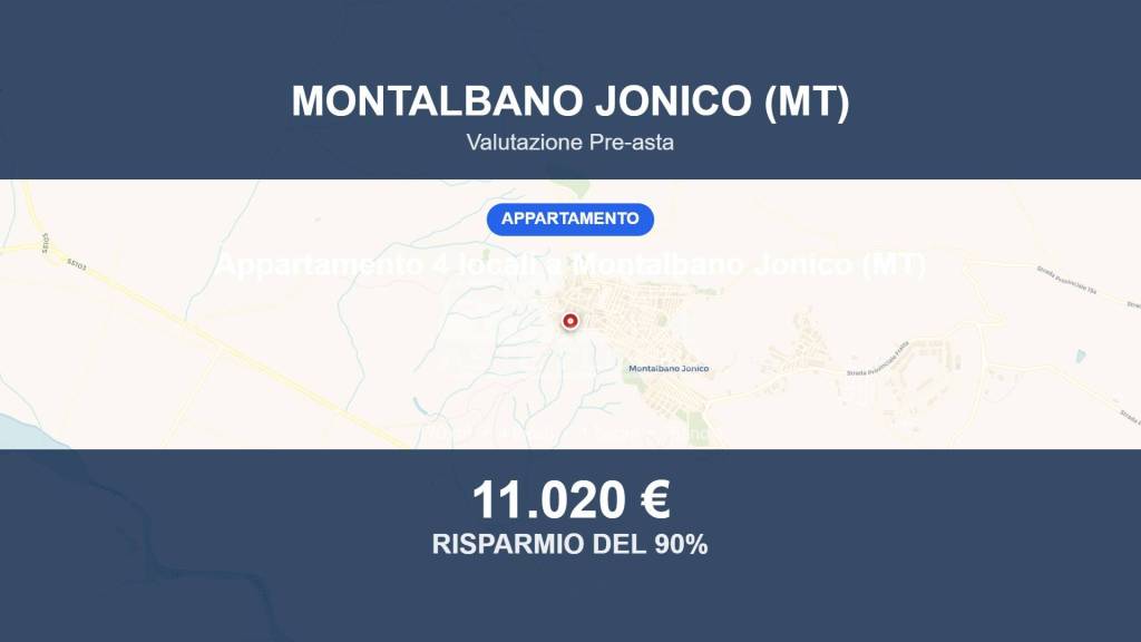 appartamento in vendita a Montalbano Jonico