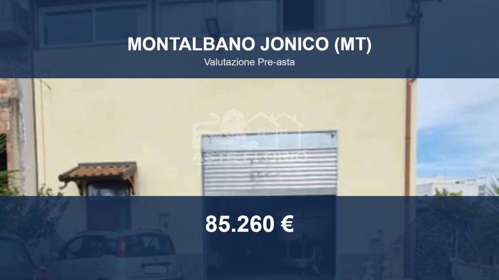 locale commerciale in vendita a Montalbano Jonico
