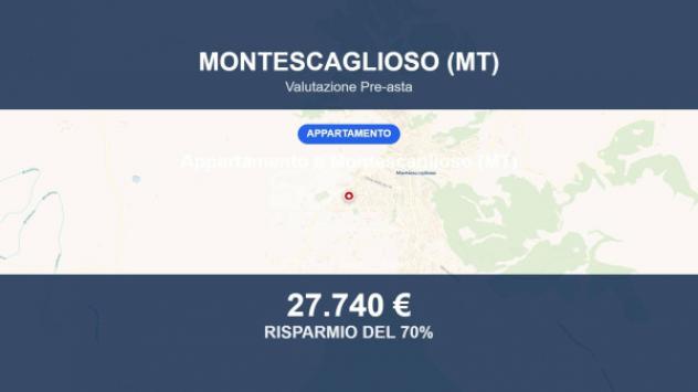 appartamento in vendita a Montescaglioso