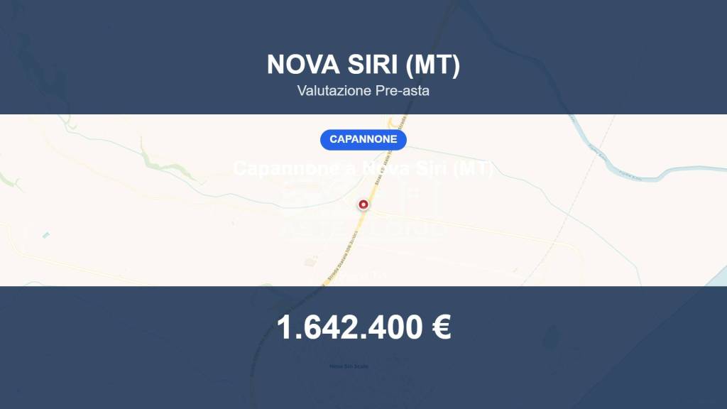 locale commerciale in vendita a Nova Siri
