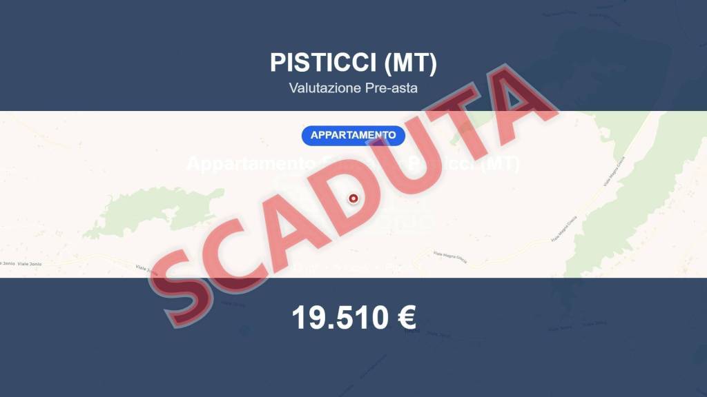 appartamento in vendita a Pisticci