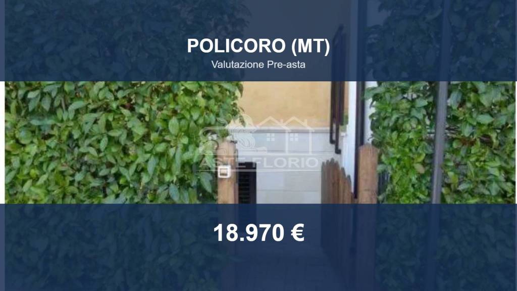 locale commerciale in vendita a Policoro