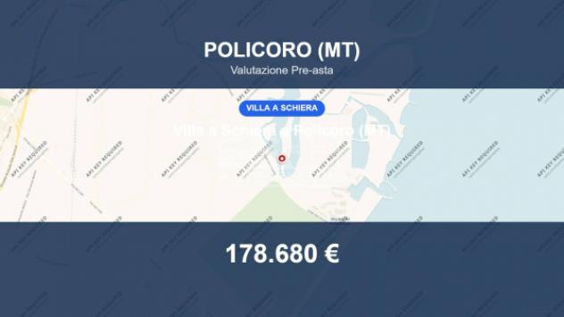 casa indipendente in vendita a Policoro