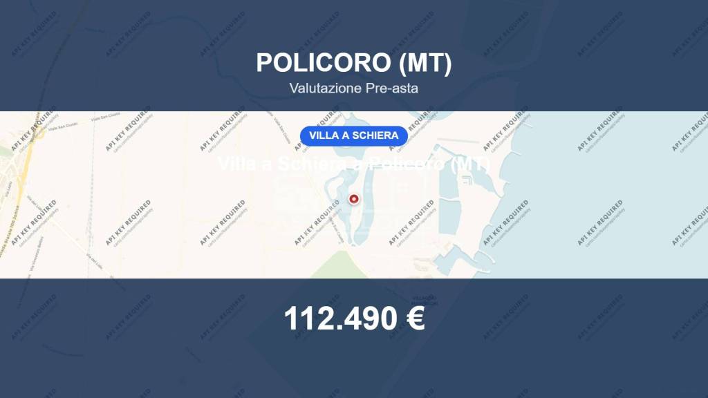 casa indipendente in vendita a Policoro