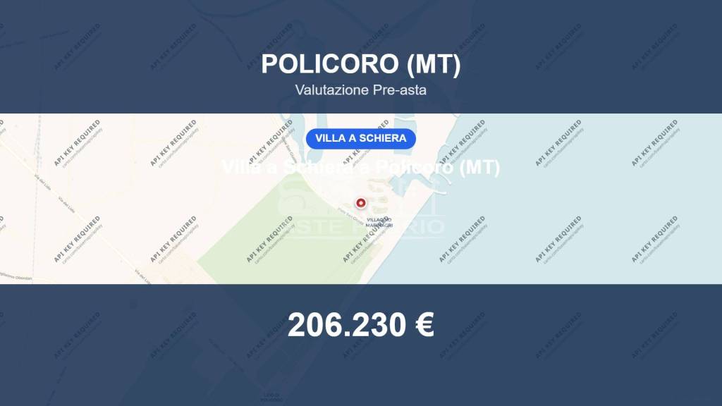 casa indipendente in vendita a Policoro