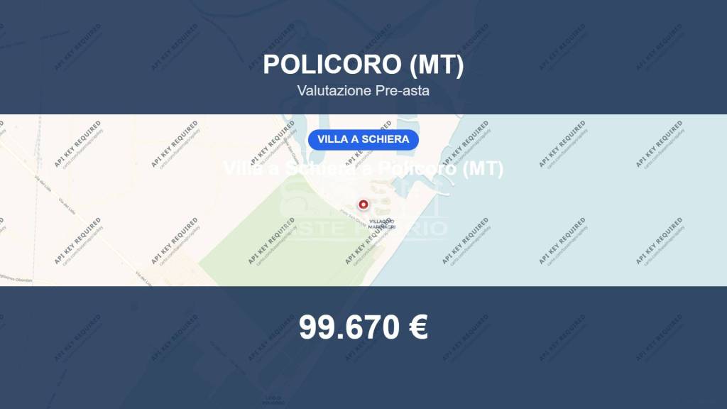 casa indipendente in vendita a Policoro