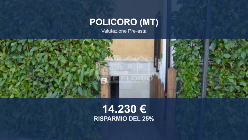 locale commerciale in vendita a Policoro